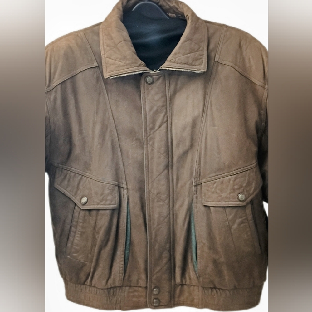 Falls Creek Men's Brown Military Jacket